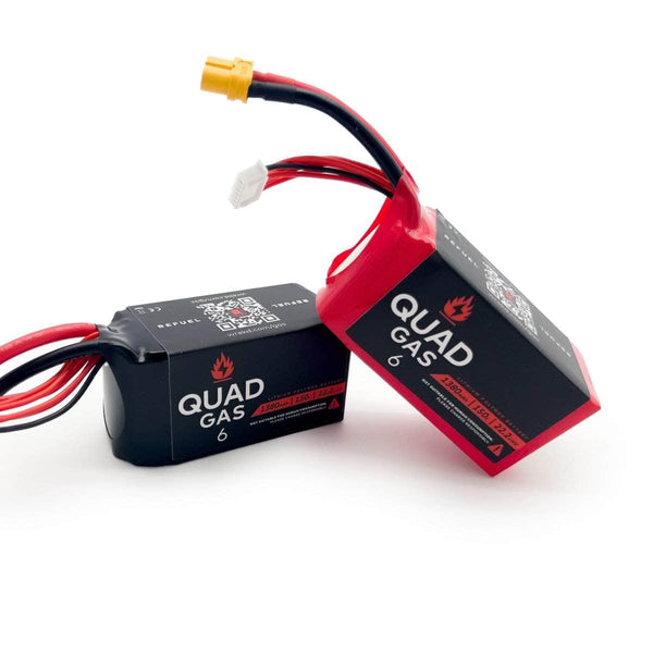 WREKD Co. Quad Gas 1380mAh 6S